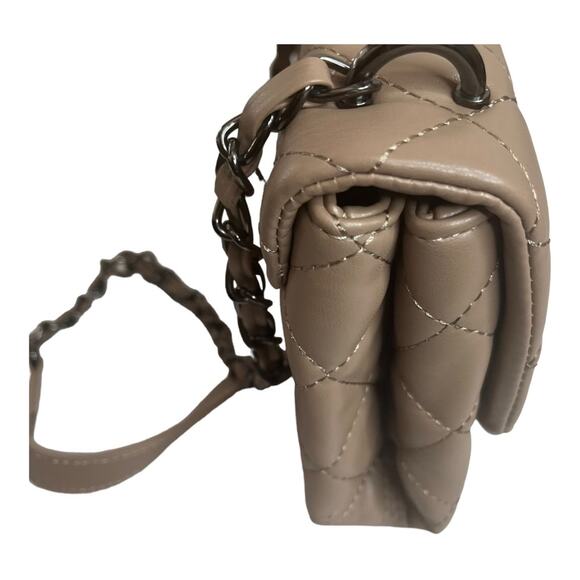 Badgely Mishka - Vegan Leather - Brown , Tan  small purse - Picture 3 of 4